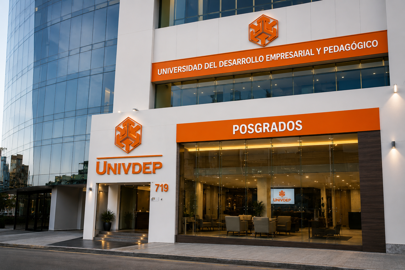 Edificio oficial UNIVDEP — Posgrados